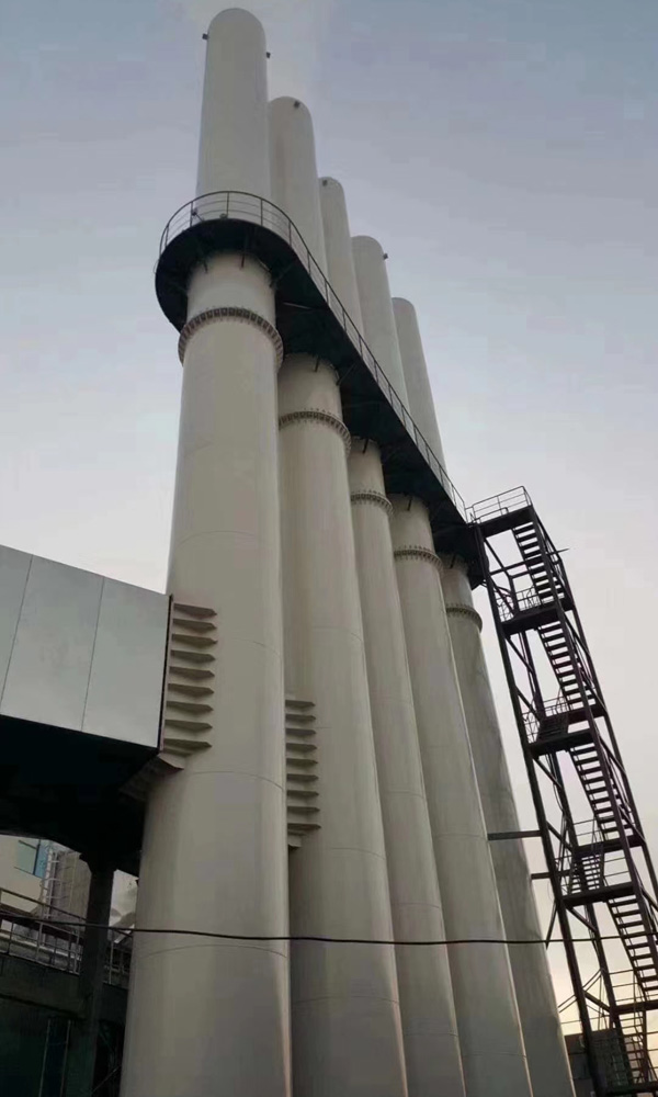順義大龍城北供熱廠項目（口徑DN2500mm，高度51.5m）
