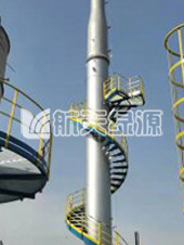 寧夏銀川石化污水處理廠項(xiàng)目口徑DN1400mm,高度30米